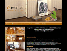 Tablet Screenshot of esentze.com.ro